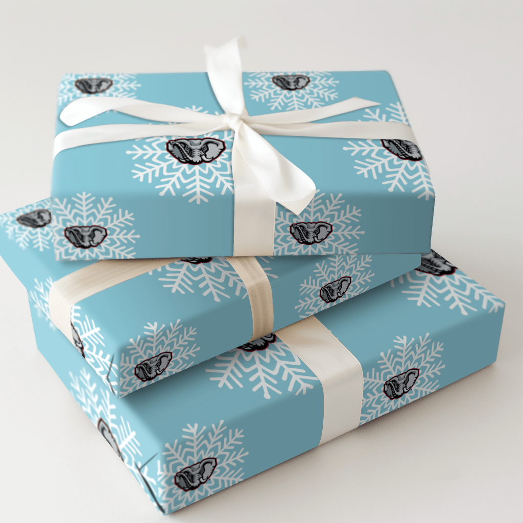 Alabama Winter Snowflake - Wrapping Paper - Aspen & Arlo