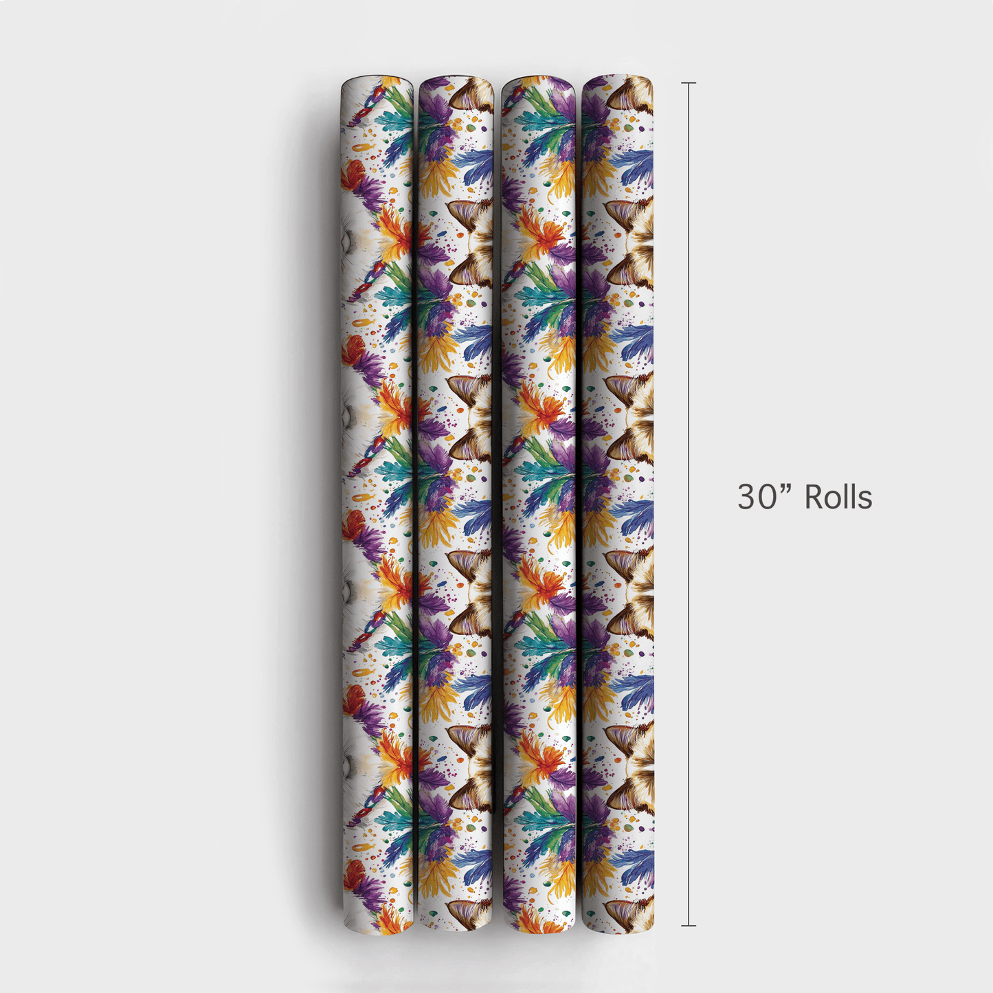 Mardi Gras Ragdoll - Wrapping Paper - Aspen & Arlo