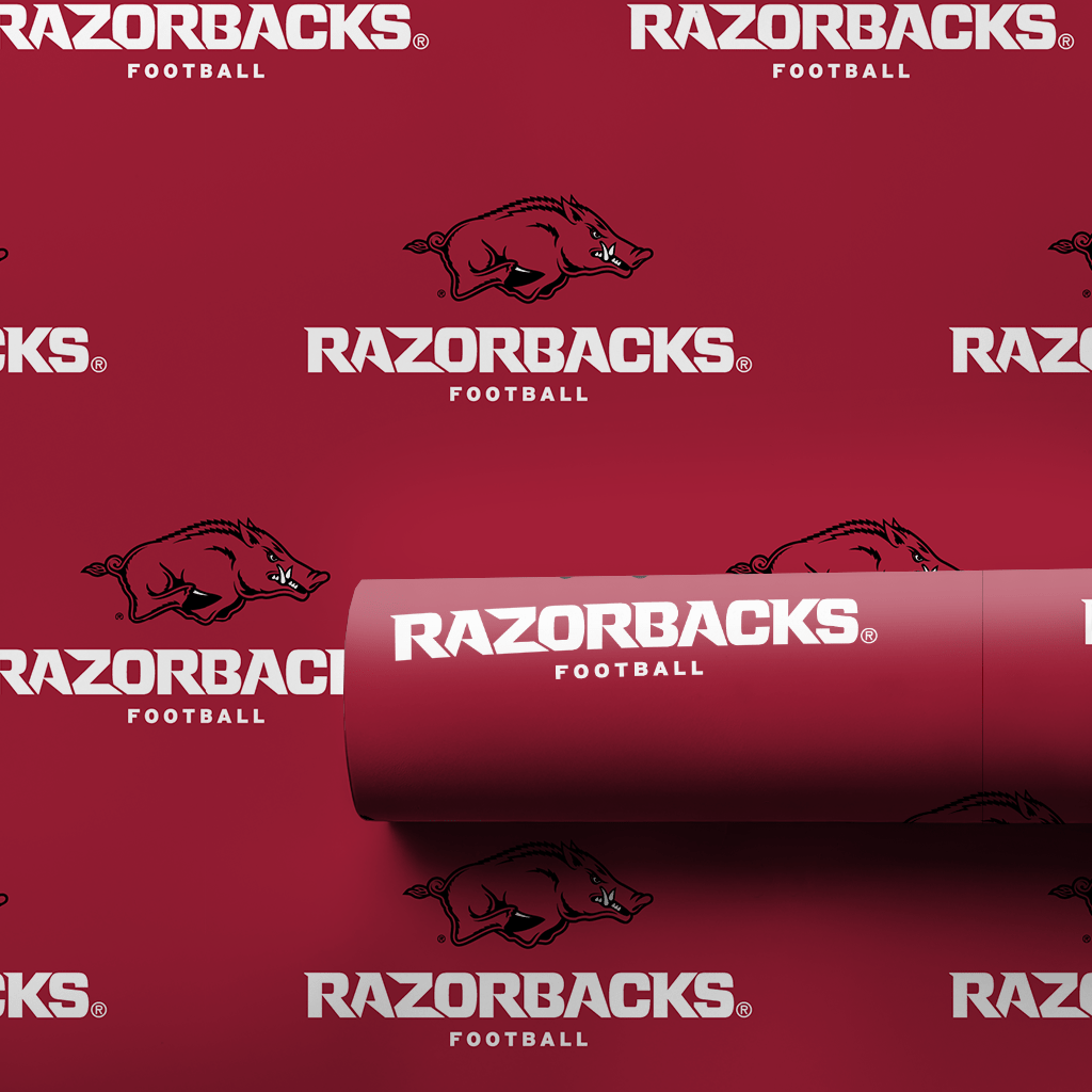 Tyson Razorback Icon Razorback Football Wrapping Paper: Arkansas SEC Gift Wrap – Aspen & Arlo