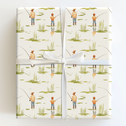 Reeling in the Good Times - Wrapping Paper - Aspen & Arlo