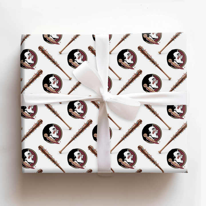 Seminole Sparkle Sluggers - Wrapping Paper - Aspen & Arlo