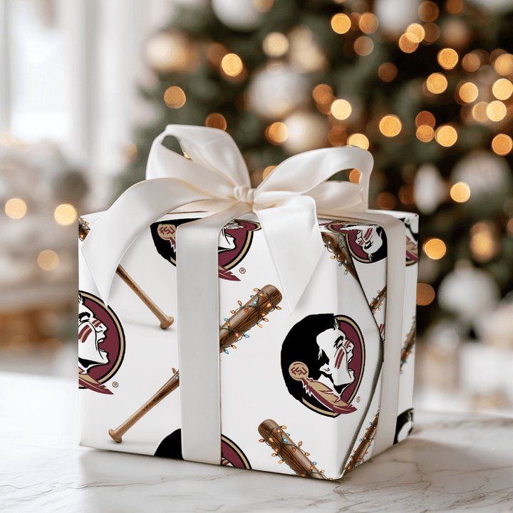 Seminole Sparkle Sluggers - Wrapping Paper - Aspen & Arlo