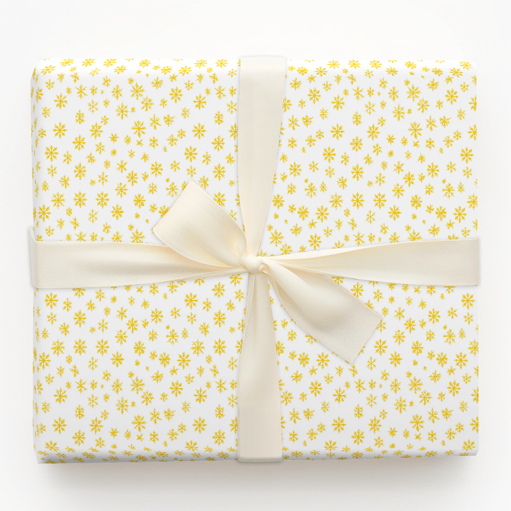 Gold Flakes - Wrapping Paper - Aspen & Arlo