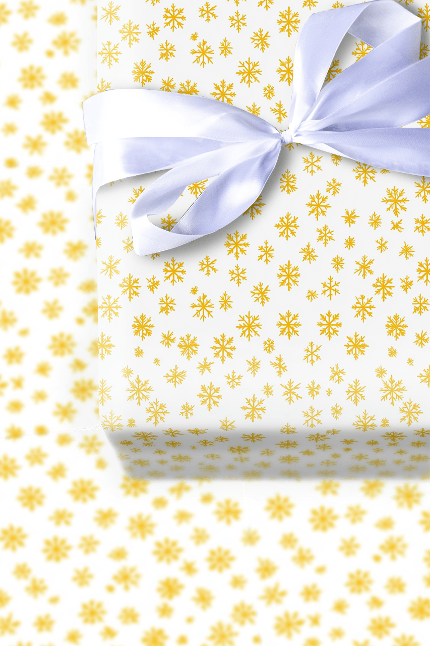Gold Flakes - Wrapping Paper - Aspen & Arlo