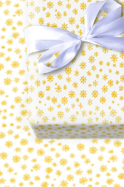 Gold Flakes - Wrapping Paper - Aspen & Arlo