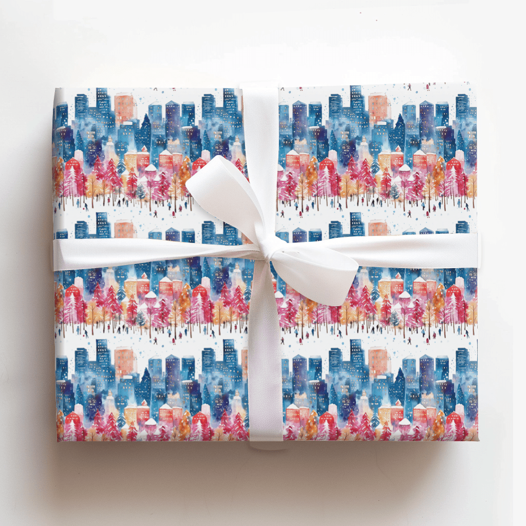 Saturday In Seattle - Wrapping Paper - Aspen & Arlo