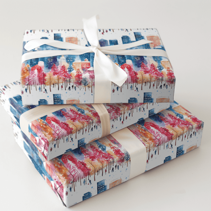 Saturday In Seattle - Wrapping Paper - Aspen & Arlo