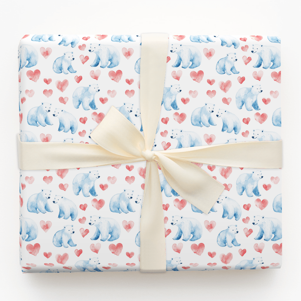 Beary Nice - Wrapping Paper - Aspen & Arlo