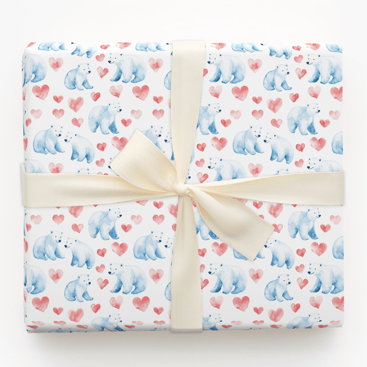Beary Nice - Wrapping Paper - Aspen & Arlo