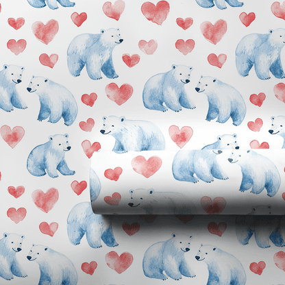 Beary Nice - Wrapping Paper - Aspen & Arlo