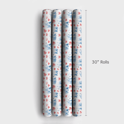Beary Nice - Wrapping Paper - Aspen & Arlo