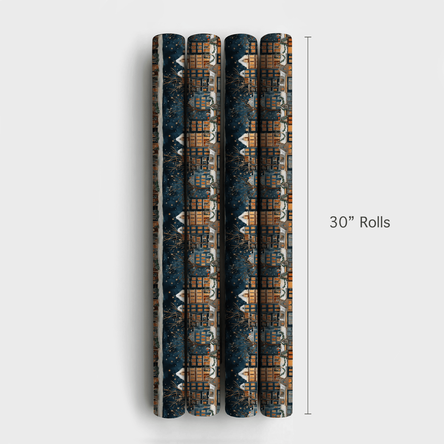 Amsterdam Aglow - Wrapping Paper - Aspen & Arlo