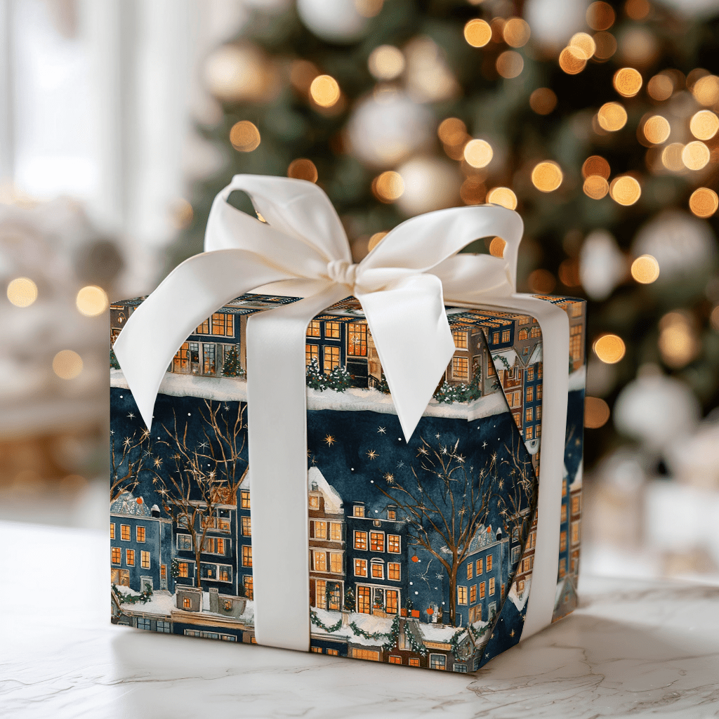 Amsterdam Aglow - Wrapping Paper - Aspen & Arlo