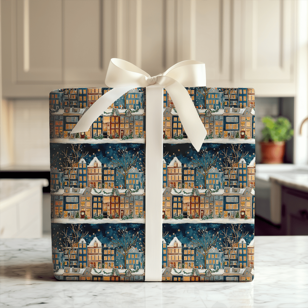 Amsterdam Aglow - Wrapping Paper - Aspen & Arlo