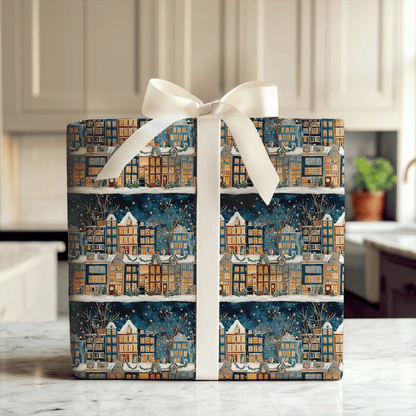 Amsterdam Aglow - Wrapping Paper - Aspen & Arlo