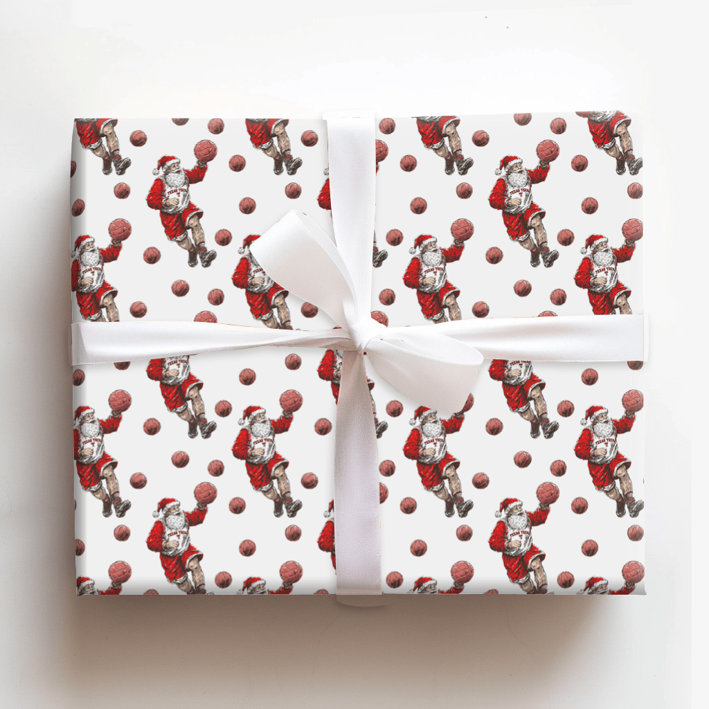 Kringle’s Court Vision - Wrapping Paper - Aspen & Arlo