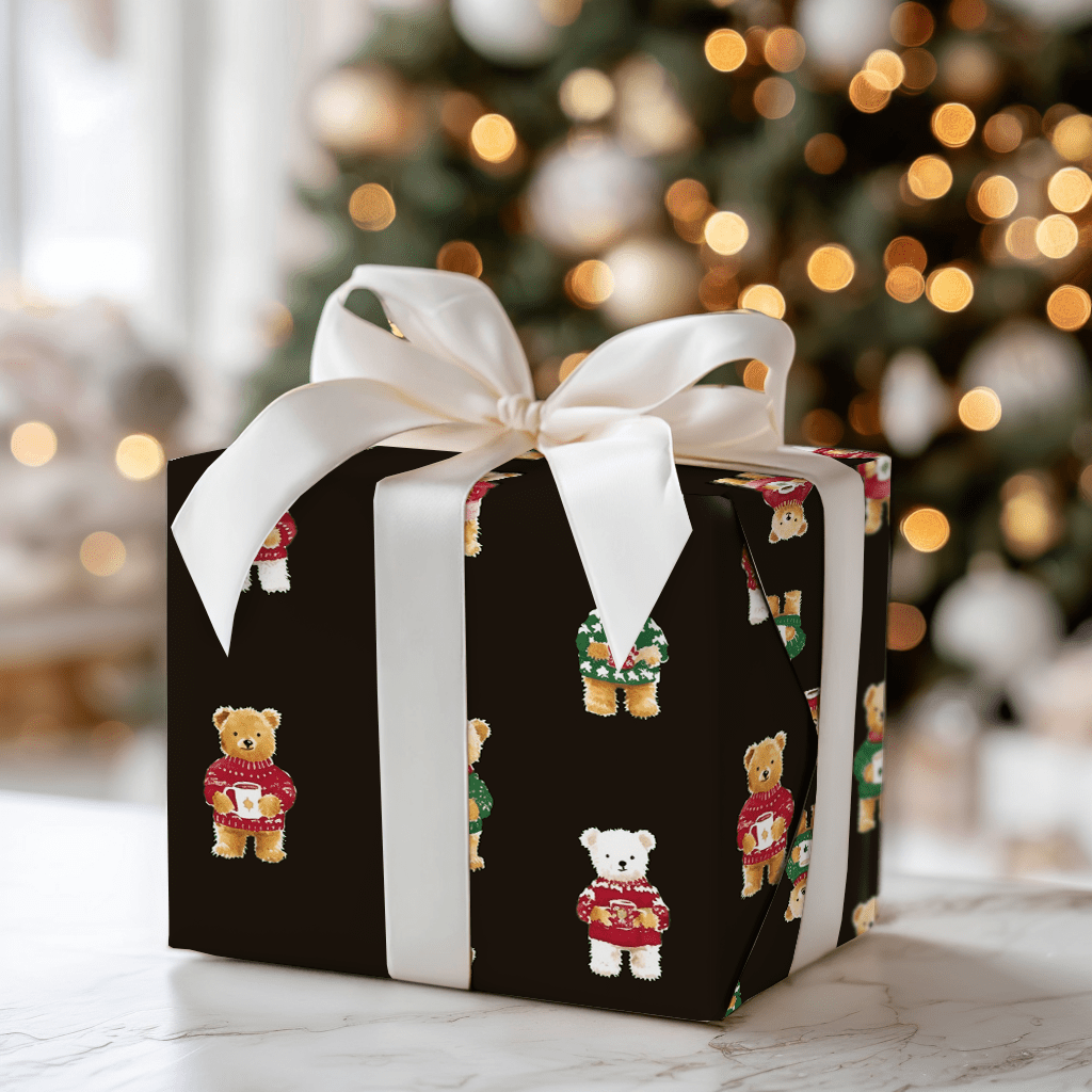 Walter Bears - Wrapping Paper - Aspen & Arlo