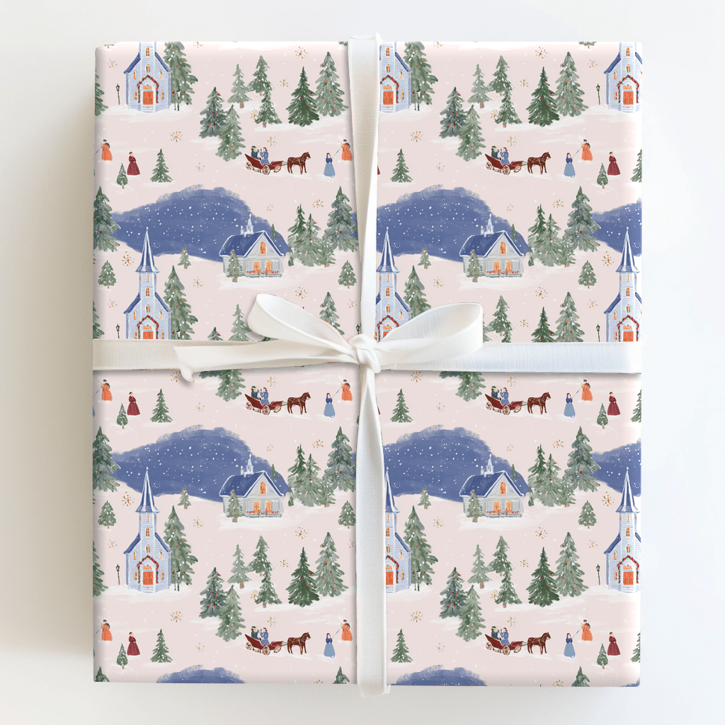 Town Square - Wrapping Paper - Aspen & Arlo