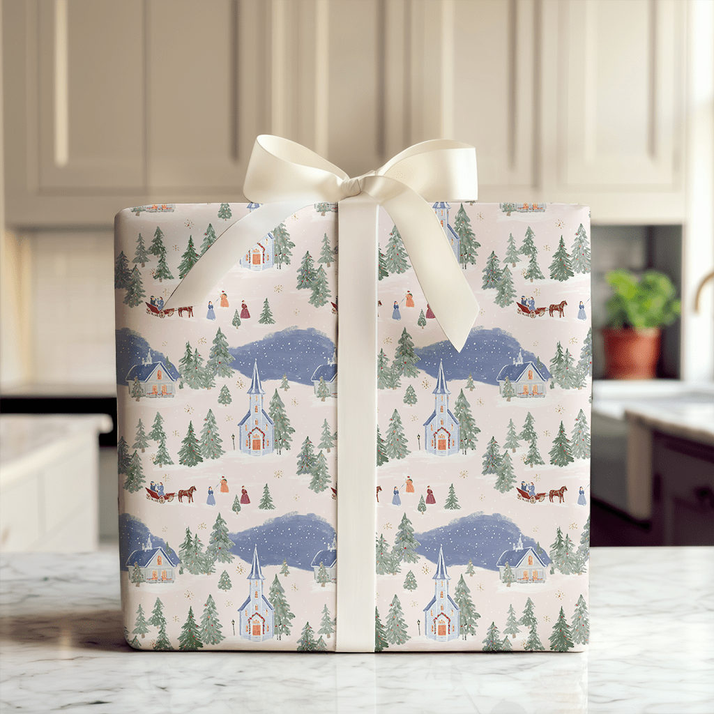 Town Square - Wrapping Paper - Aspen & Arlo