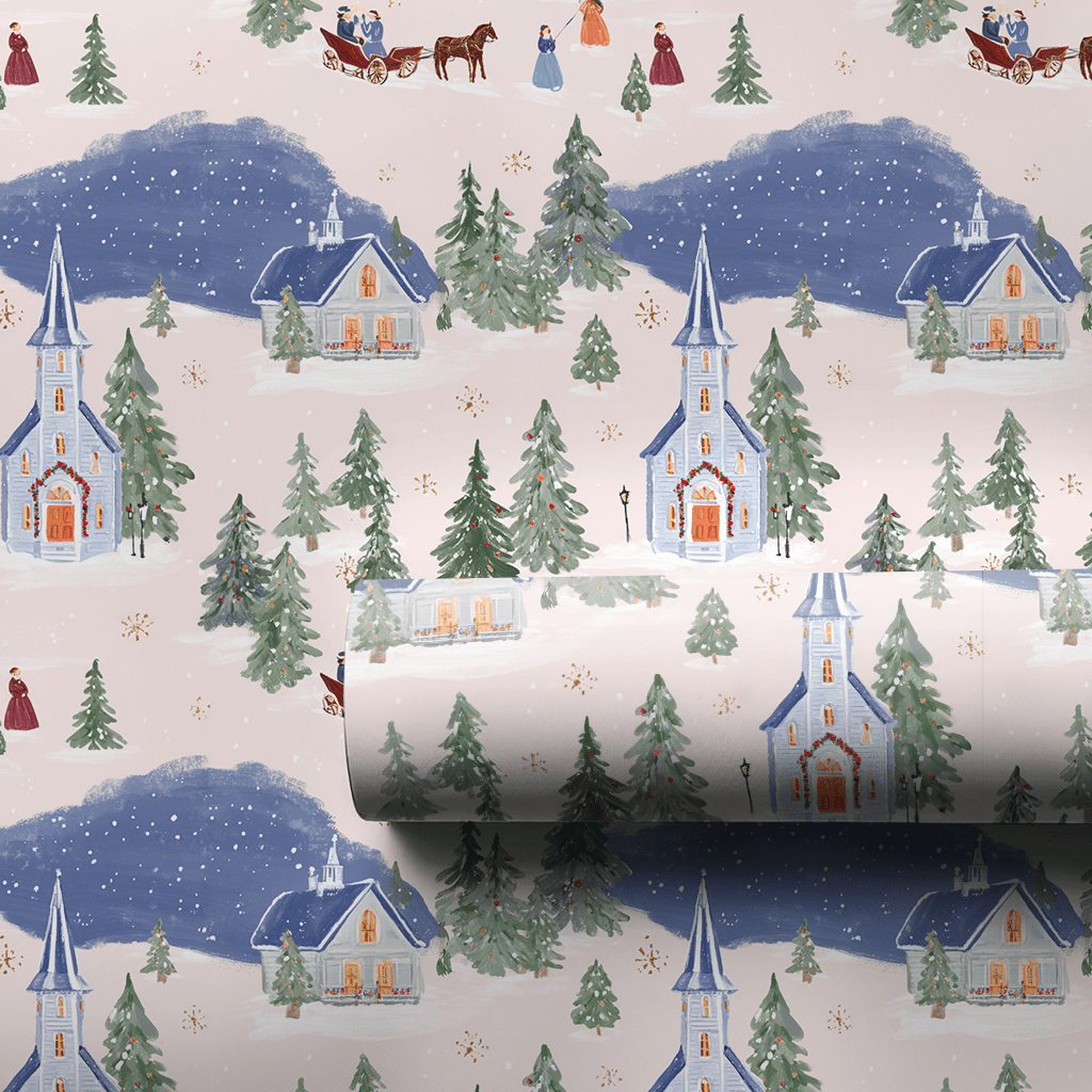 Town Square - Wrapping Paper - Aspen & Arlo