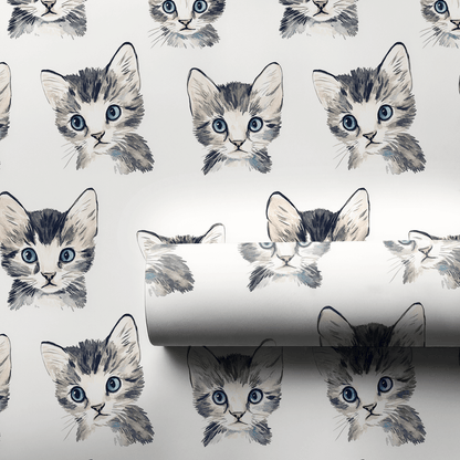 Tabby Cat - Wrapping Paper - Aspen & Arlo
