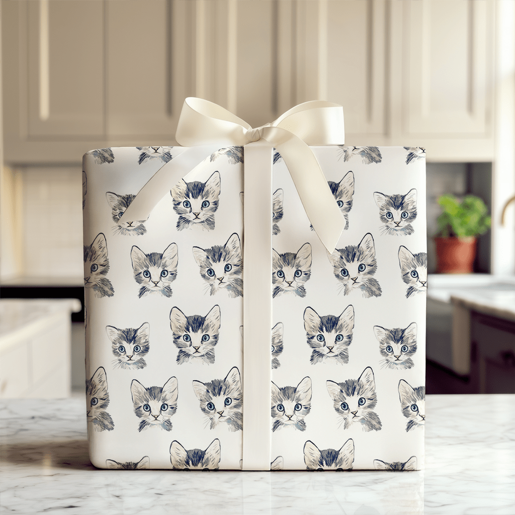 Tabby Cat - Wrapping Paper - Aspen & Arlo