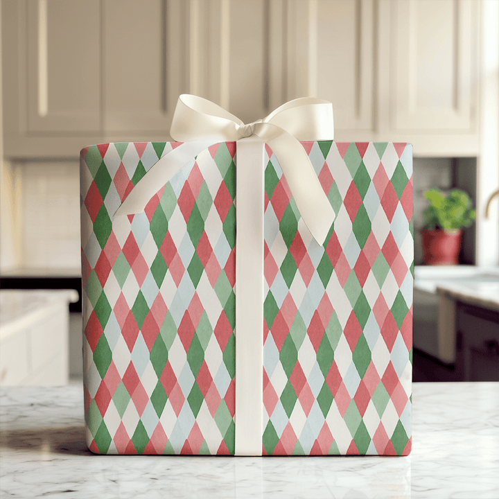 Harlequin Holiday - Wrapping Paper - Aspen & Arlo