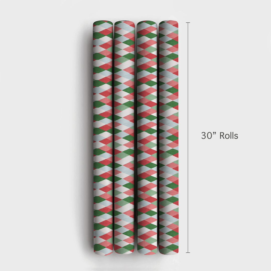 Harlequin Holiday - Wrapping Paper - Aspen & Arlo