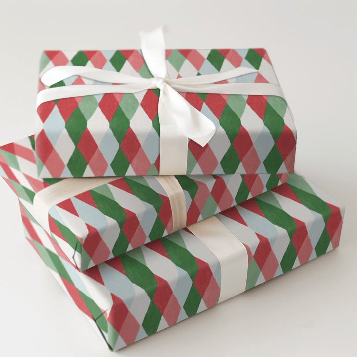 Harlequin Holiday - Wrapping Paper - Aspen & Arlo