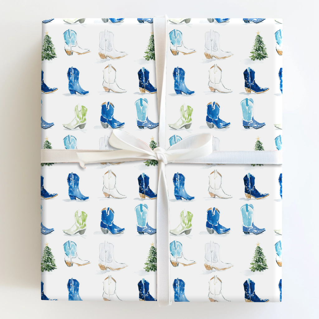 Blue Cowboy Christmas