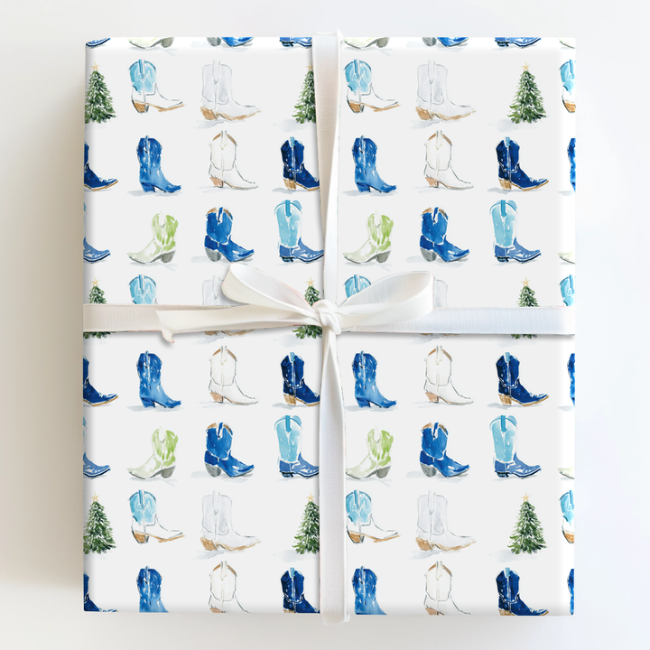 Blue Cowboy Christmas