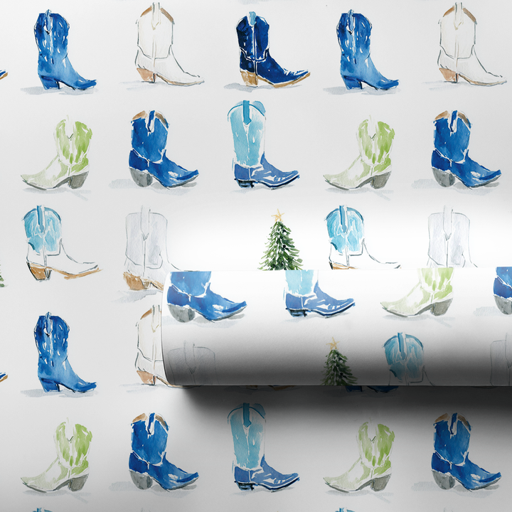 Blue Cowboy Christmas