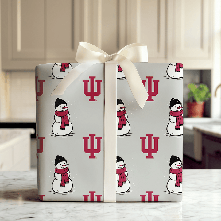 Indiana Snowman - Wrapping Paper - Aspen & Arlo
