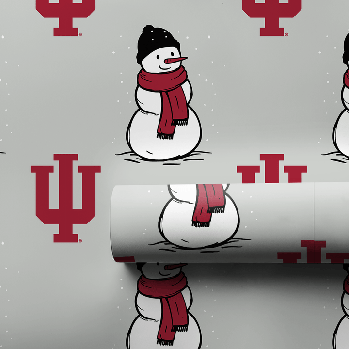 Indiana Snowman - Wrapping Paper - Aspen & Arlo