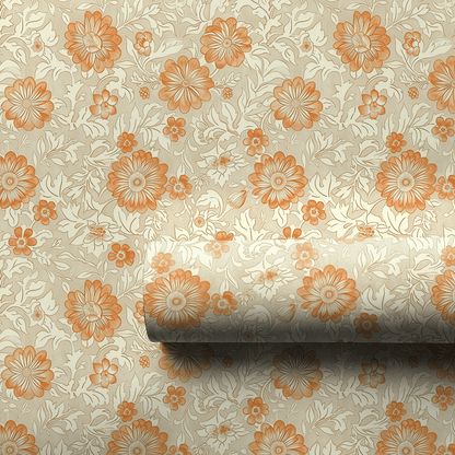 Orangesicle Bouquet - Wrapping Paper - Aspen & Arlo