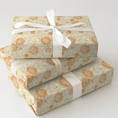 Orangesicle Bouquet - Wrapping Paper - Aspen & Arlo