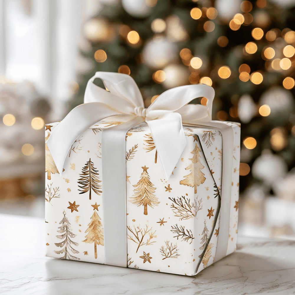 Wishing in Gold - Wrapping Paper - Aspen & Arlo