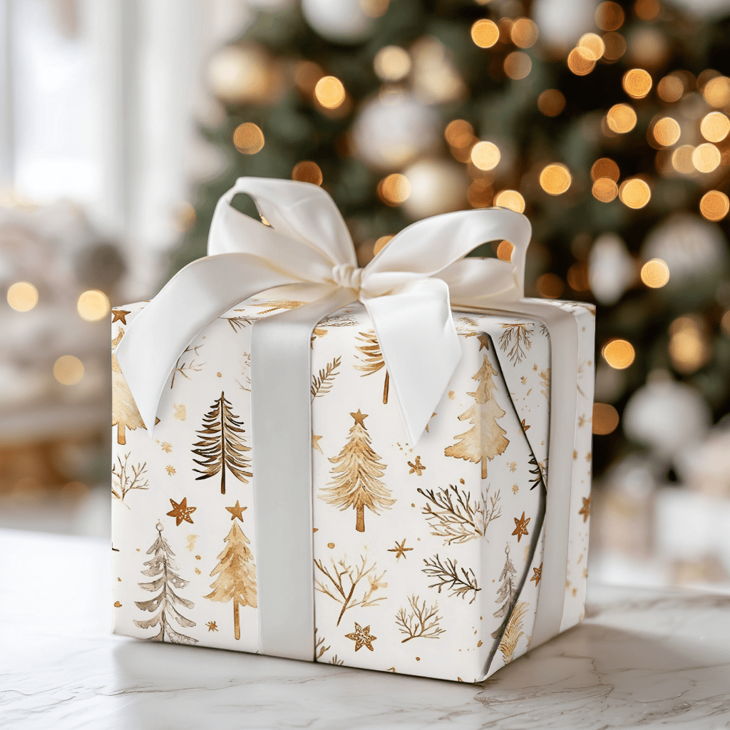 Wishing in Gold - Wrapping Paper - Aspen & Arlo