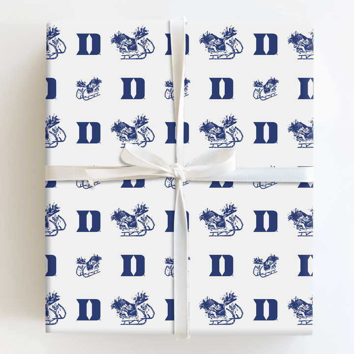 Sleigh Duke - Wrapping Paper - Aspen & Arlo