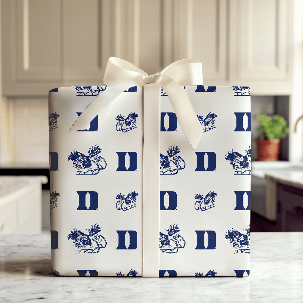 Sleigh Duke - Wrapping Paper - Aspen & Arlo