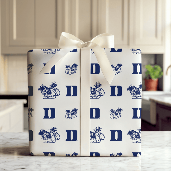 Sleigh Duke - Wrapping Paper - Aspen & Arlo