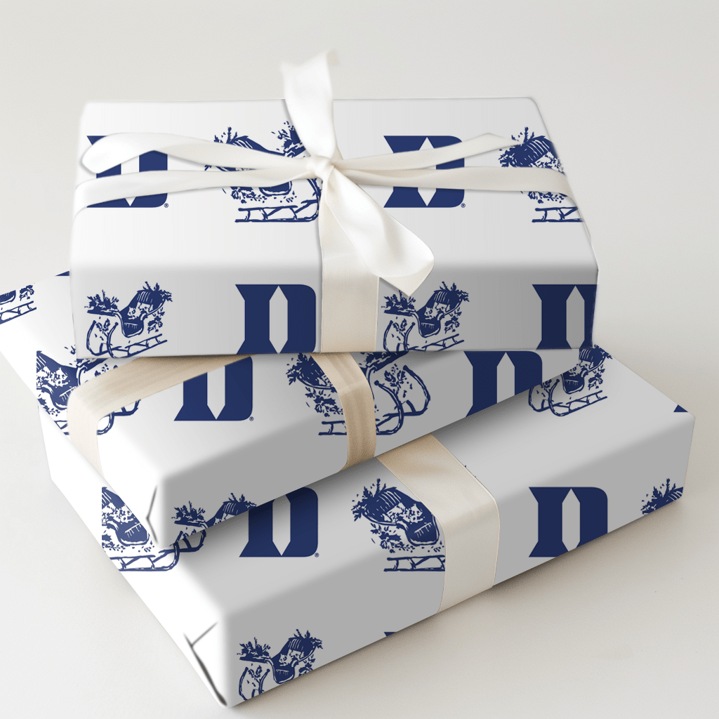 Sleigh Duke - Wrapping Paper - Aspen & Arlo