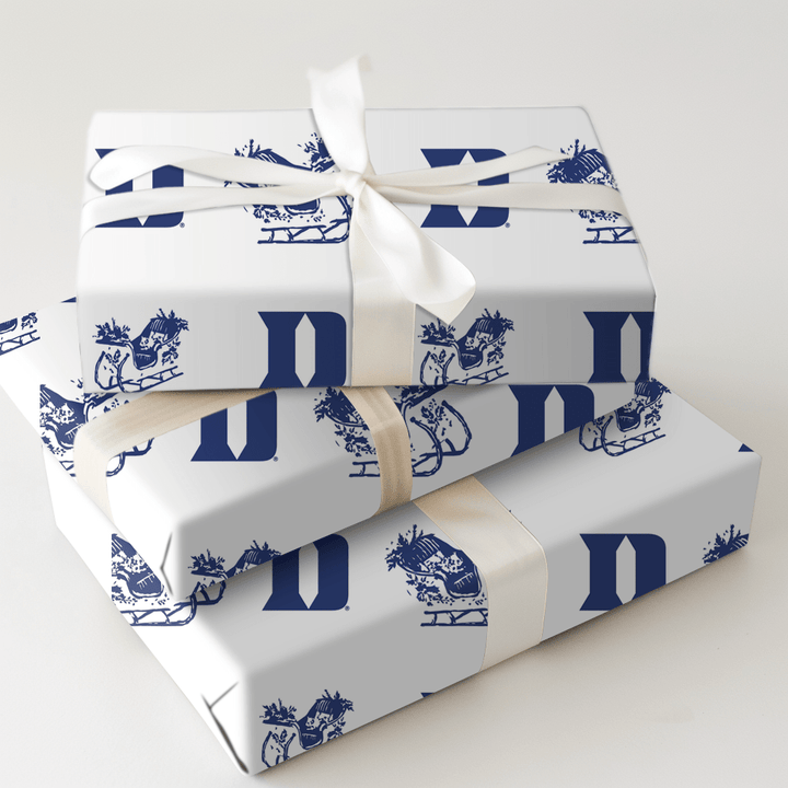 Sleigh Duke - Wrapping Paper - Aspen & Arlo