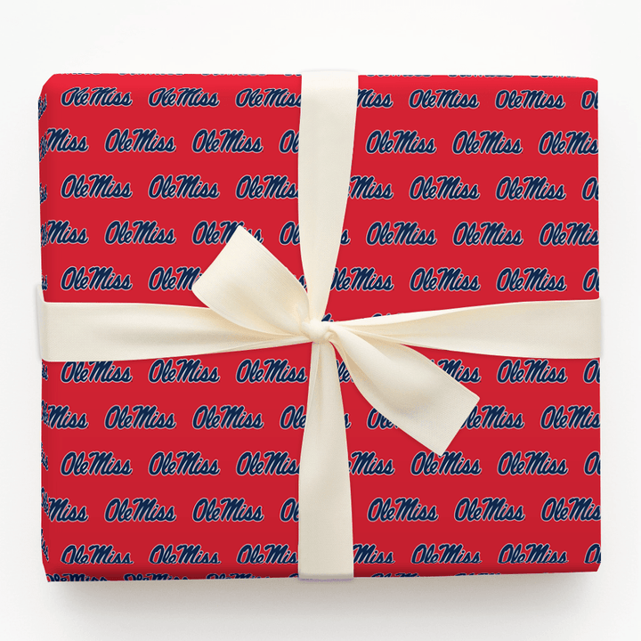Ole Miss in Script - Wrapping Paper - Aspen & Arlo