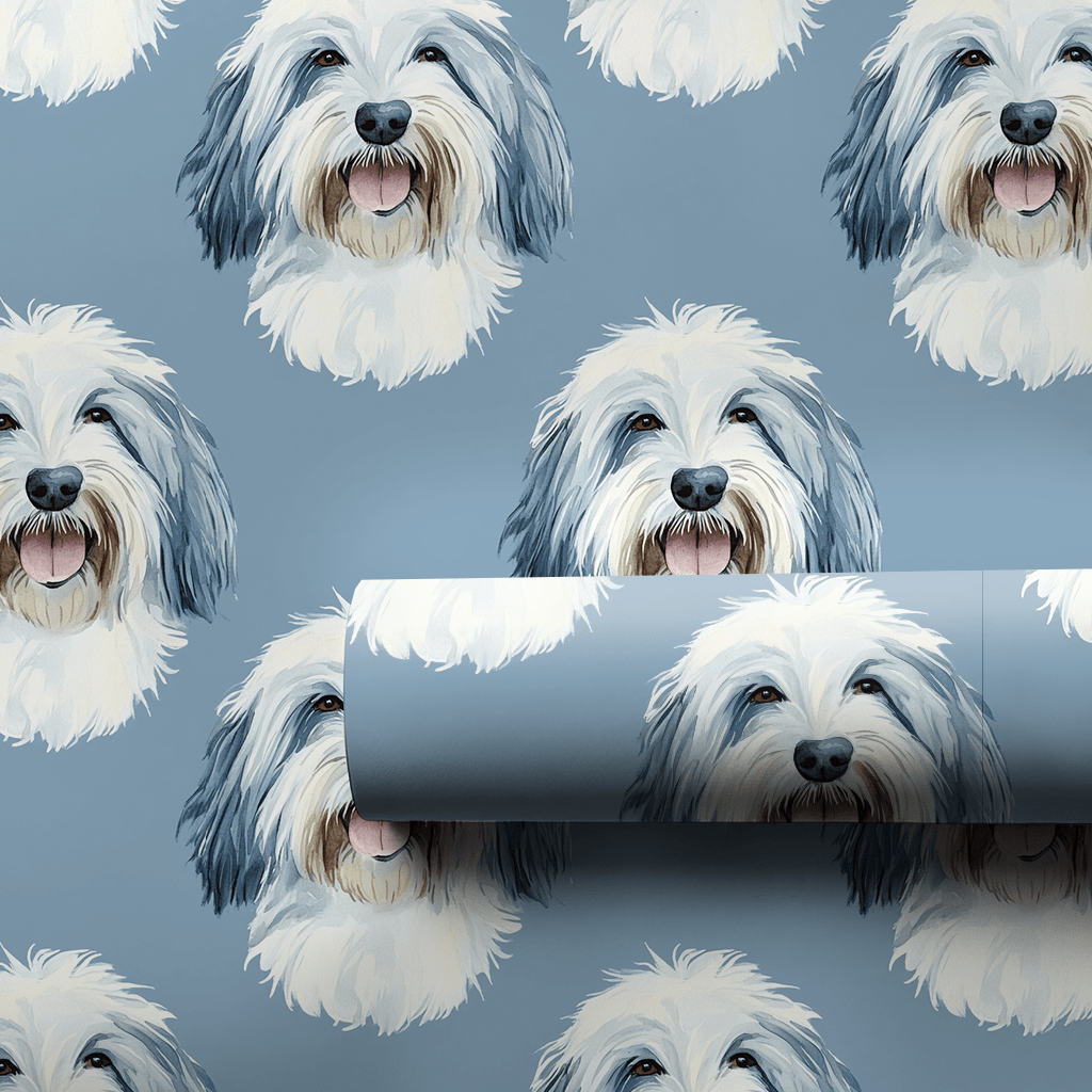 Fields of Fluff - Wrapping Paper - Aspen & Arlo