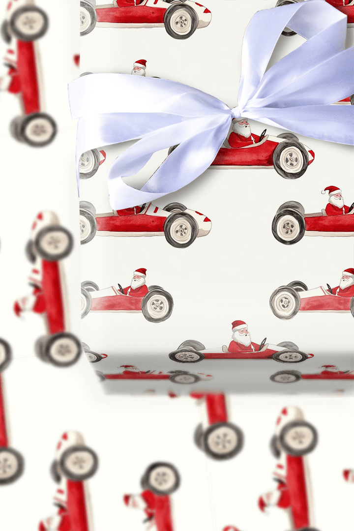 Race the Reindeer - Wrapping Paper - Aspen & Arlo
