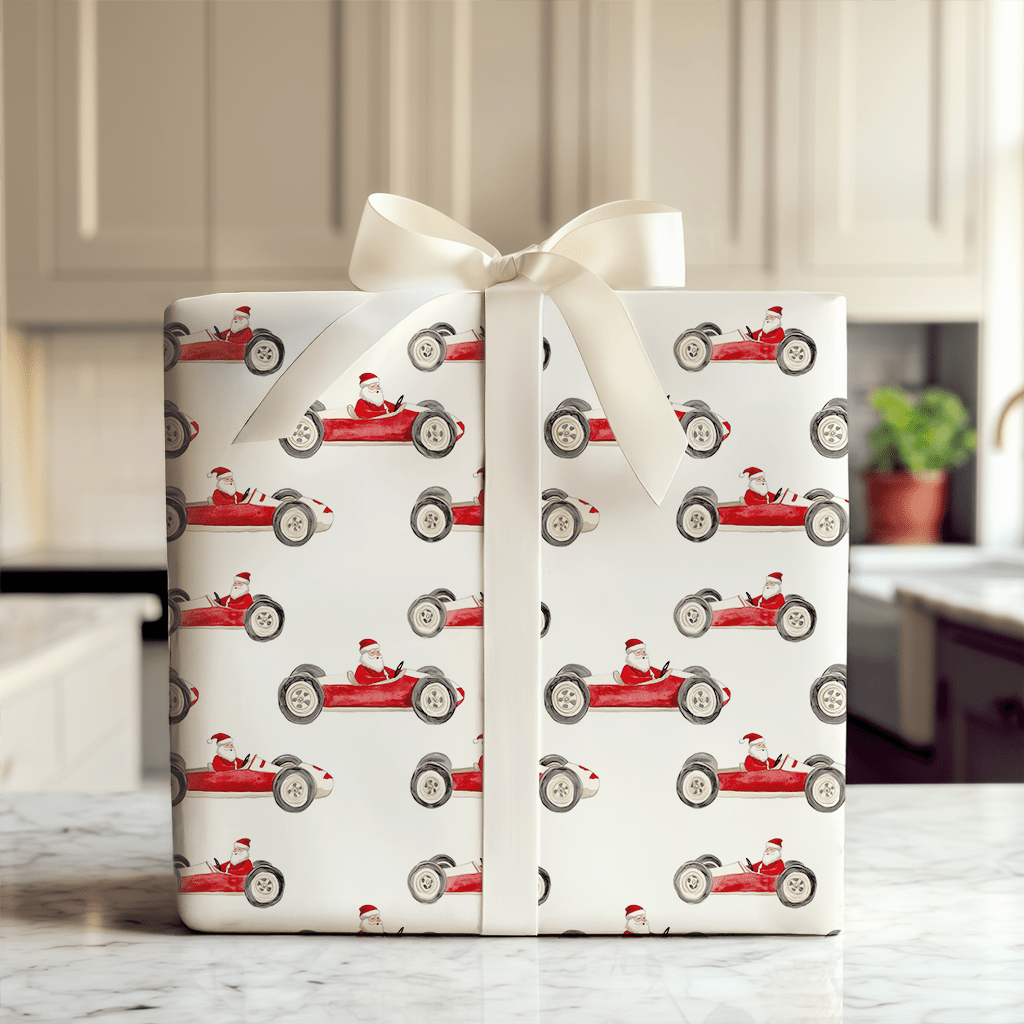 Race the Reindeer - Wrapping Paper - Aspen & Arlo