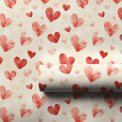 Love My Valentine - Wrapping Paper - Aspen & Arlo