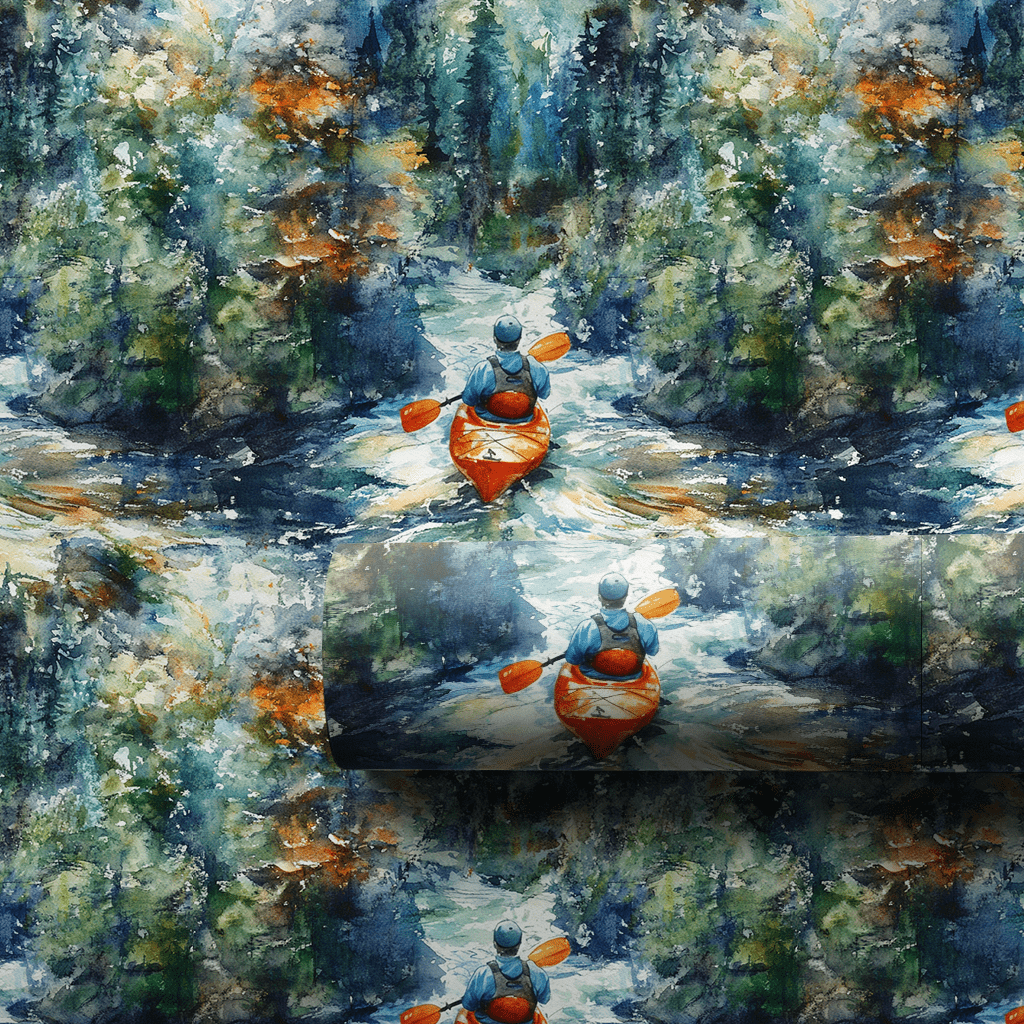 Painted Paddle - Wrapping Paper - Aspen & Arlo