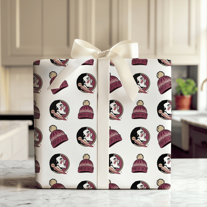 FHS Beanie - Wrapping Paper - Aspen & Arlo